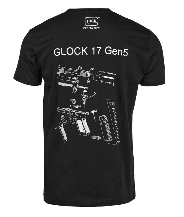Футболка Glock Engineering Gen5 BT Black Фото 2